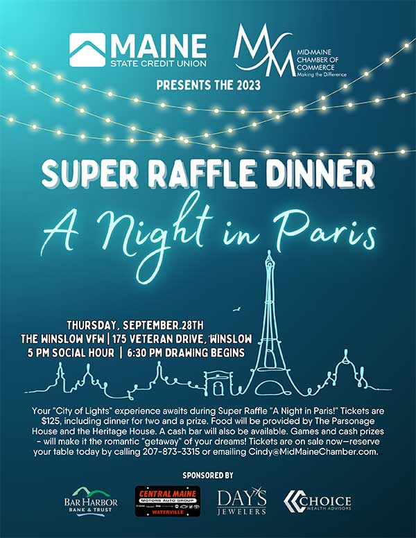 Super Raffle Dinner - A Night in Paris